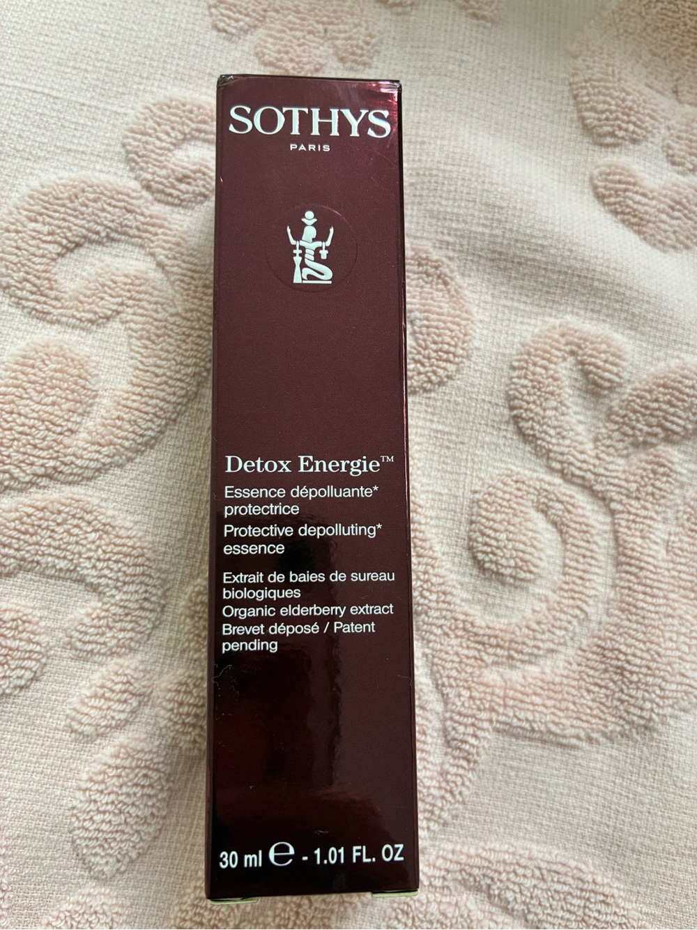 Detox Energie Protective Depolluting Essence - Burgundy